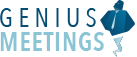 Genius Meetings Logo Genius Meetings Logo