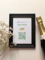 Le QR code, permettant d'accéder au livret d'accueil Le QR code, permettant d'accéder au livret d'accueil